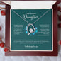 To My Beautiful Daughter | I Will Always Love You - Forever Love Necklace
