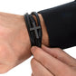 Thank You For Being Our Rock - Men's Cross Bracelet