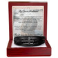 Thank You For Being Our Rock - Men's Cross Bracelet