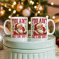 🎅 Funny Santa Mug – "You Ain't Gettin' Shit" Christmas Coffee Mug