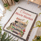 Christmas Movie Blanket — Woven Heirloom Throw Featuring Holiday Film Classics