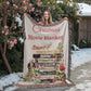 Christmas Movie Blanket — Woven Heirloom Throw Featuring Holiday Film Classics