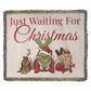"Just Waiting for Christmas" — Heirloom Woven Blanket Featuring The Grinch & Friends
