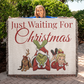 "Just Waiting for Christmas" — Heirloom Woven Blanket Featuring The Grinch & Friends