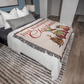 "Just Waiting for Christmas" — Heirloom Woven Blanket Featuring The Grinch & Friends