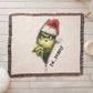 “Ew People” — Grinch Attitude Woven Blanket | Snarky Christmas Heirloom Throw