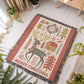 “Merry Christmas” Nordic Reindeer Woven Blanket — Heirloom Holiday Throw