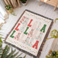 “Fa La La La La” Woven Christmas Blanket — Festive Holiday Heirloom Throw