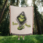 “Eww People” — Grinch Attitude Woven Blanket | Snarky Christmas Heirloom Throw